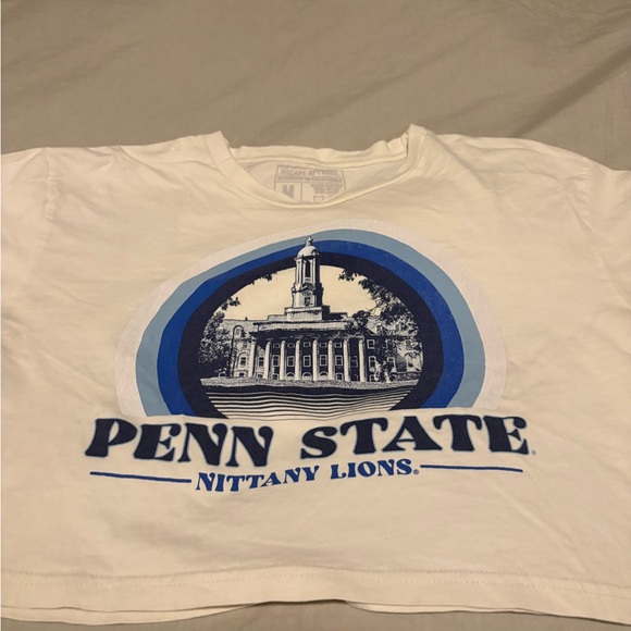 NWOT Penn State Cropped Tee - Picture 3 of 8